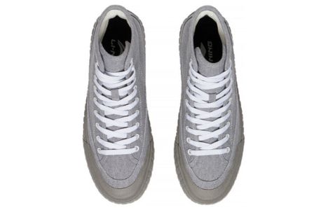 Li-Ning Classic Casual Skateboarding Shoes 'Grey White' AGCS255-3 sold by KicksCrew
