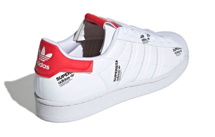 Adidas Superstar 'White Vivid Red' GV7672 sold by KicksCrew product image thumbnail 5