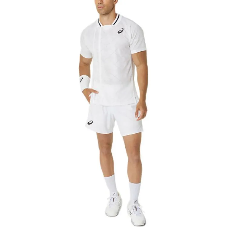 ASICS Logo Shorts 'White' 2041A285-100 sold by KicksCrew product image thumbnail 5