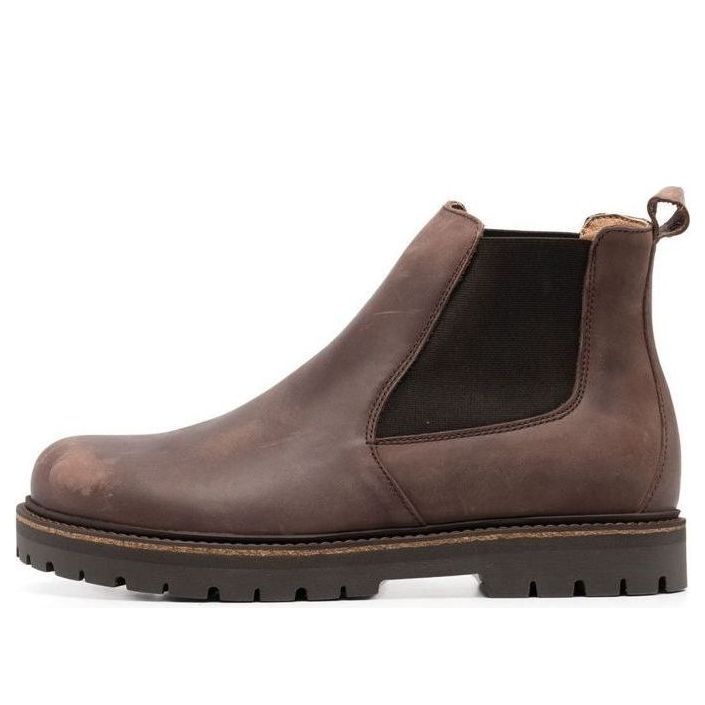 Birkenstock Stalon Natural Leather Nubuck 'Mocca' 1017321 sold by KicksCrew