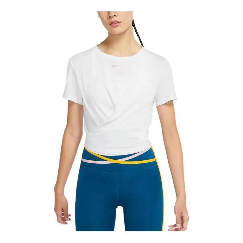 (WMNS) Nike One Luxe Dri-Fit T-Shirt 'White' DD4922-100 sold by KicksCrew