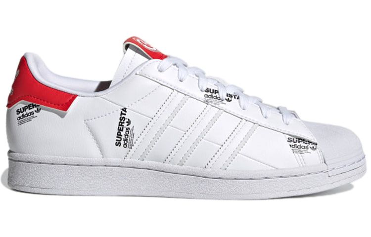 Adidas Superstar 'White Vivid Red' GV7672 sold by KicksCrew product image thumbnail 3