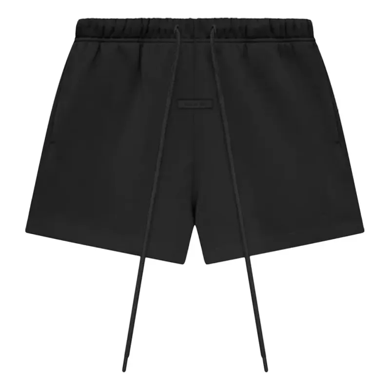 Fear of God Essentials Running Shorts 'Jet Black' 160SP244174F sold by KicksCrew
