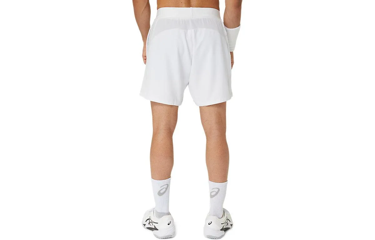 ASICS Logo Shorts 'White' 2041A285-100 sold by KicksCrew product image thumbnail 2