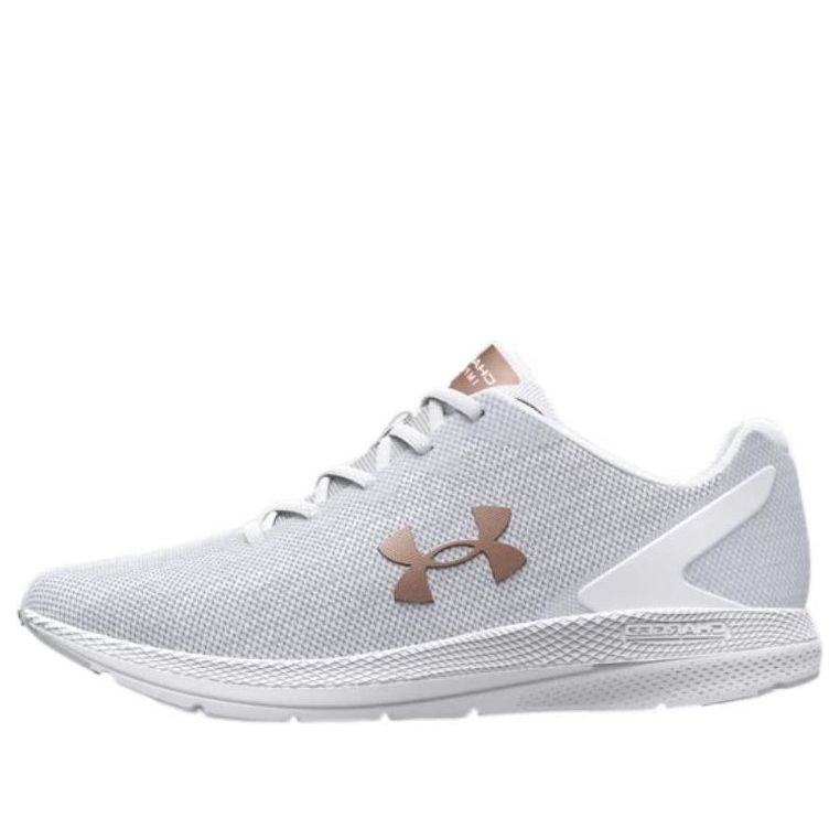 (WMNS) Under Armour Charged Impulse 2 Knit 'White Metallic Rose Gold' 3024886-105 sold by KicksCrew