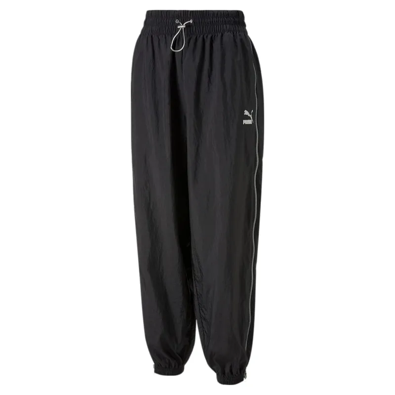 (WMNS) PUMA Star Quality Woven Pants 'Black' 536300-01 sold by KicksCrew