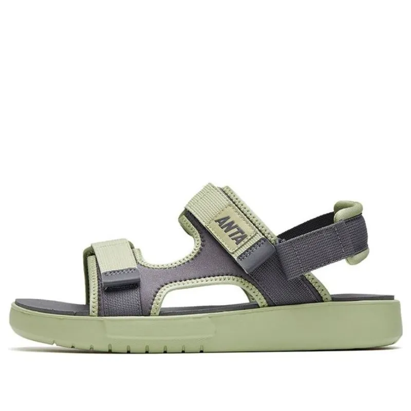 ANTA Life Series Sandals 'Green' 112338505-4 sold by KicksCrew