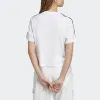 (WMNS) adidas Essentials 3-Stripes Single Jersey Crop Top Asia Sizing 'White' HR4915 sold by KicksCrew