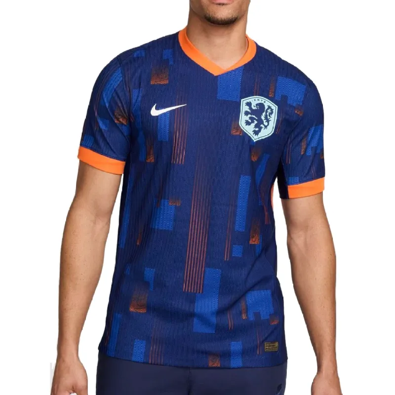 Nike Netherlands 24/25 Match Away Authentic Soccer Jersey 'Blue' FJ1255-492 sold by KicksCrew