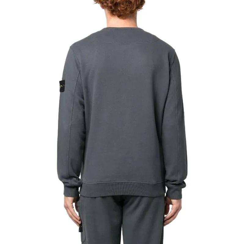 STONE ISLAND Crewneck Sweatshirt 'Grey' 791562420-V0062 sold by KicksCrew product image thumbnail 2