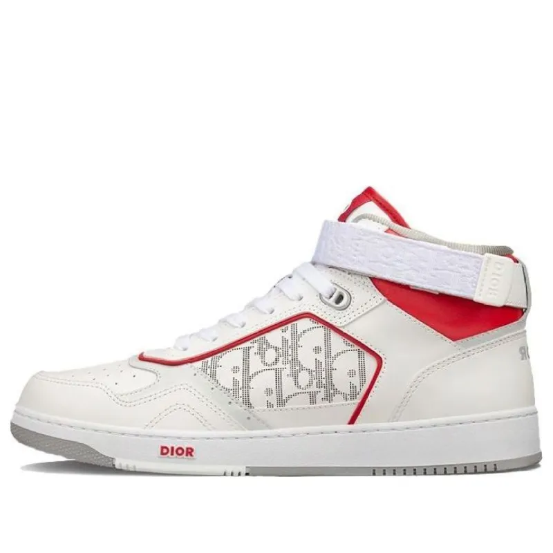 DIOR B27 High Sneaker Boots 'White Red' 3SH132ZIJ_H063 sold by KicksCrew