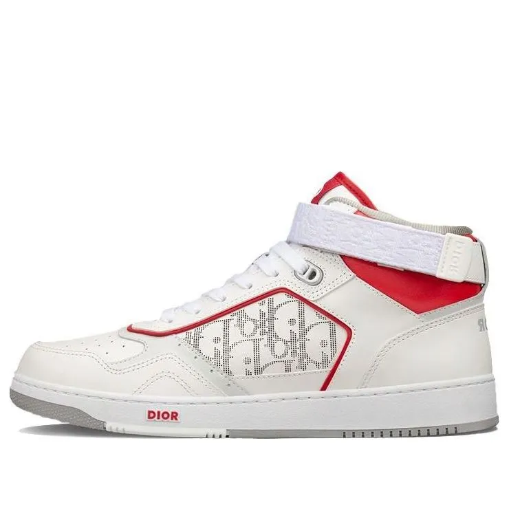 DIOR B27 High Sneaker Boots 'White Red' 3SH132ZIJ_H063 sold by KicksCrew