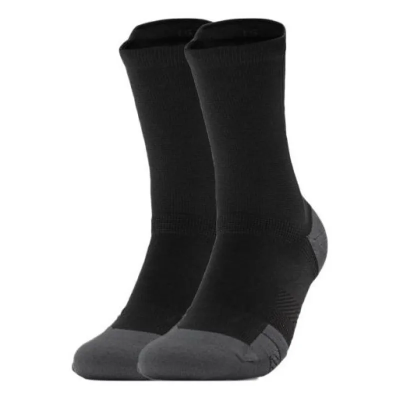 Under Armour Iso-Chill ArmourDry Mid-Crew Socks 'Black' 1376079-044 sold by KicksCrew