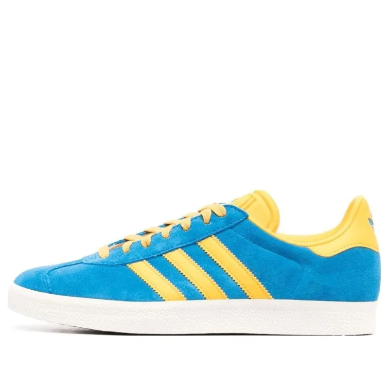 Adidas Gazelle 'Blue Bold Gold' GY7373 sold by KicksCrew