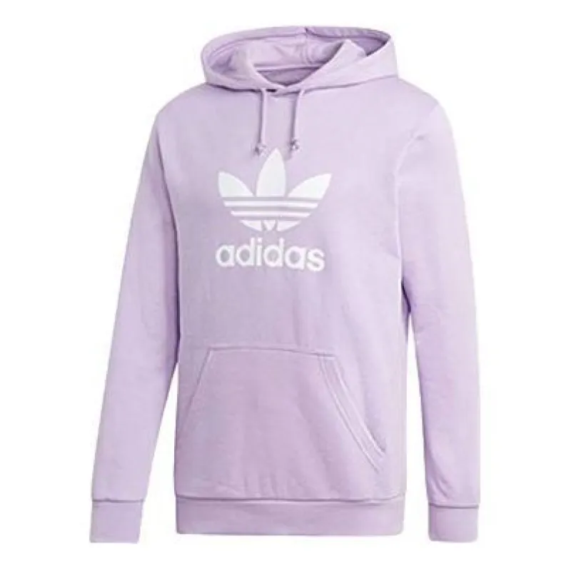 adidas originals Trefoil Sports Pullover Purple DV1503 sold by KicksCrew