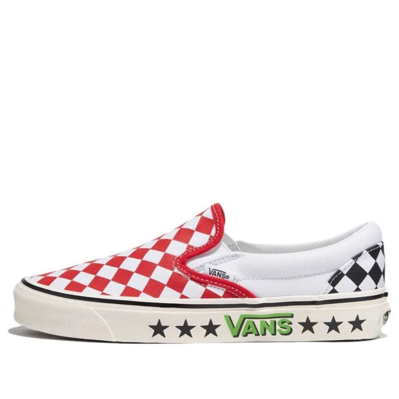Vans Slip-On 98 DX 'White Red Black' VN0A7Q58Y52 sold by KicksCrew