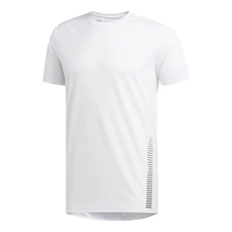 Men's adidas 25/7TeeRunr Running Short Sleeve White 7 Tee RunrT EI6325 sold by KicksCrew
