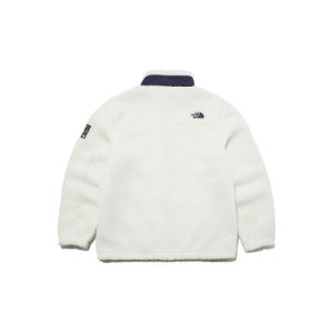 THE NORTH FACE Fleece Jacket 'White' NJ4FL56D sold by KicksCrew