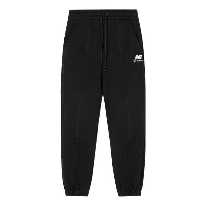 New Balance Essentials Stacked Trousers 'Black' AMP24366-BK sold by KicksCrew