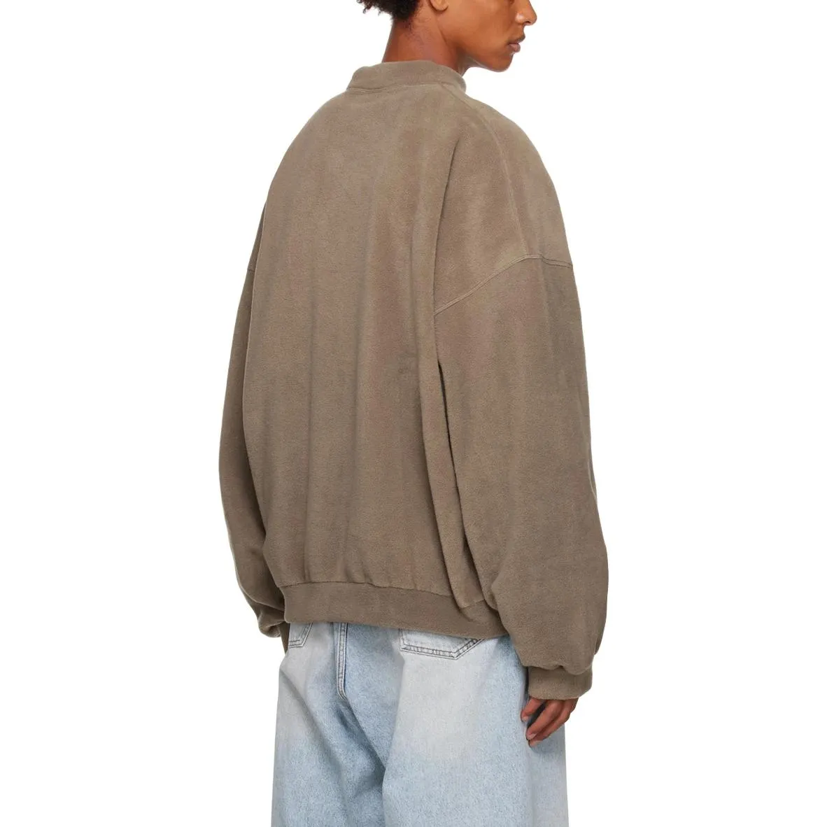 Balenciaga 3B Sports Icon Sweatshirt 'Khaki' 697975TMVA77183 sold by KicksCrew product image thumbnail 4