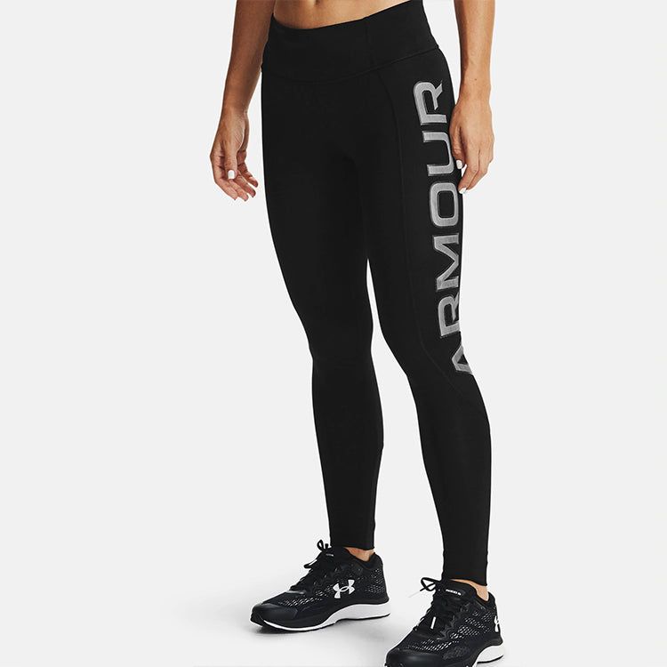 (WMNS) Under Armour Qualifier Ignight ColdGear Leggings 'Black' 1356212-001 sold by KicksCrew product image thumbnail 4