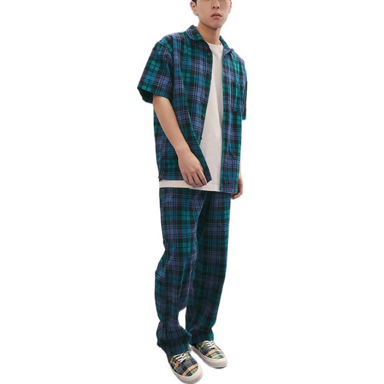 Vans Range Anaheim Baggy Elastic Waist Trousers 'Blue Green' VN00000GY8Q sold by KicksCrew product image thumbnail 3