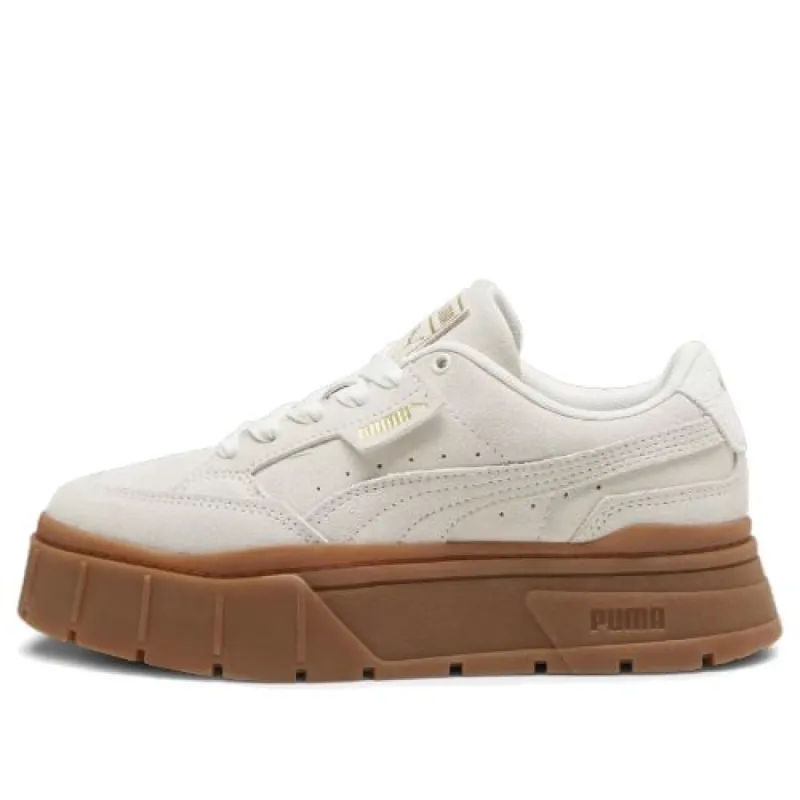 (WMNS) PUMA Mayze Stack 'Soft Winter - Warm White Gum' 393065-01 sold by KicksCrew