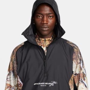 Nike x NOCTA Running Jacket 'Black Baroque Brown' FJ3009-010 sold by KicksCrew