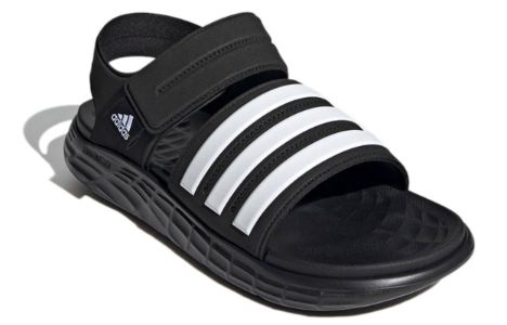 adidas Duramo Slide 'Core Black White' FY6035 sold by KicksCrew