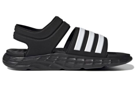 adidas Duramo Slide 'Core Black White' FY6035 sold by KicksCrew