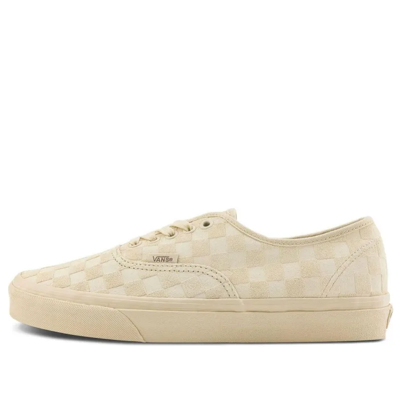 Vans Authentic 'Mono Checkerboard - Tan' VN0009PVTAN sold by KicksCrew