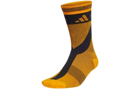 (WMNS) adidas by Stella McCartney Crew Socks 'Orange' HY4058 sold by KicksCrew