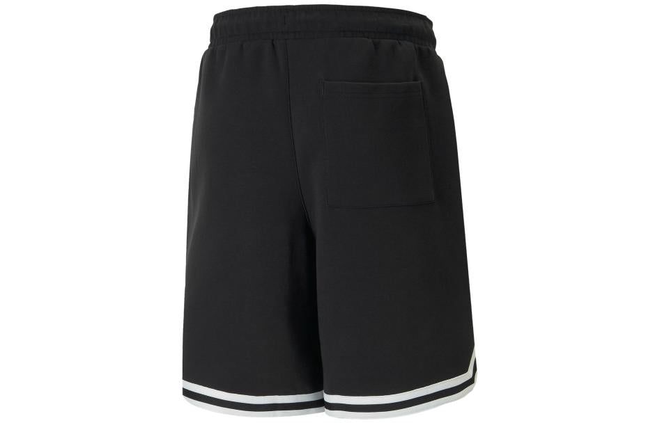 Puma Logo Automatic Basketball Shorts 'Black' 536134-01 sold by KicksCrew product image thumbnail 2