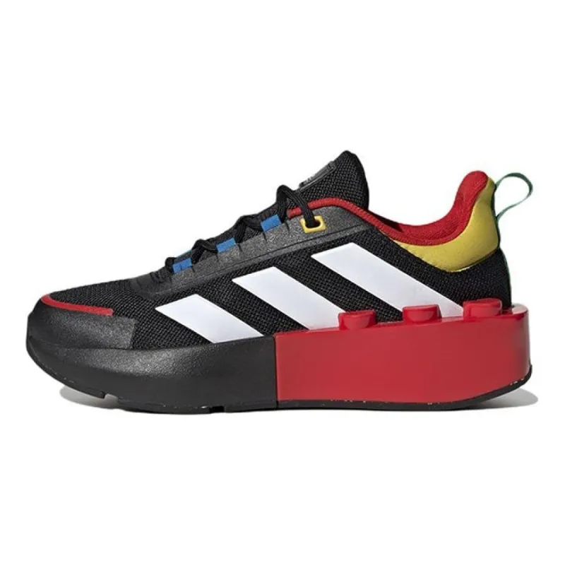 (GS) adidas Tech Runner x LEGO 'Black Red' HP5882 sold by KicksCrew