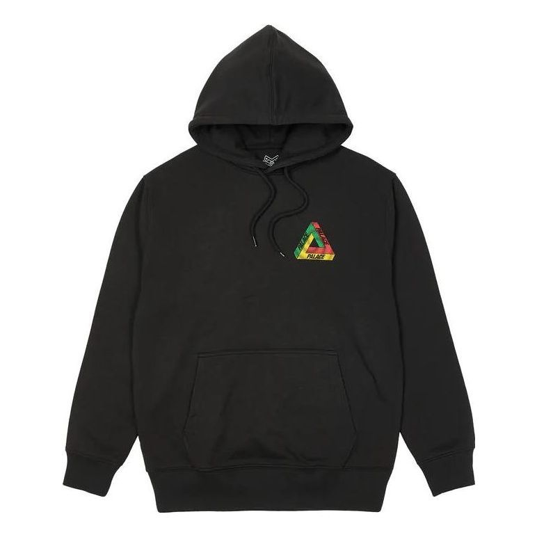 Palace FW22 Swirl Tri-Ferg Hoodie 'Black' P23HD107 sold by KicksCrew