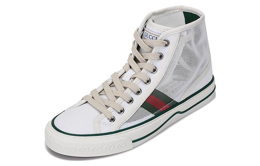 (WMNS) GUCCI Tennis 1977 High Top Sneakers 'Mesh White' 663579-2WB10-9070 sold by KicksCrew product image thumbnail 3