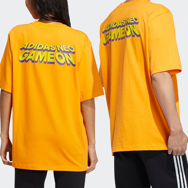 Adidas Neo Graphic T-Shirts 'Yellow' HC9749 sold by KicksCrew product image thumbnail 3