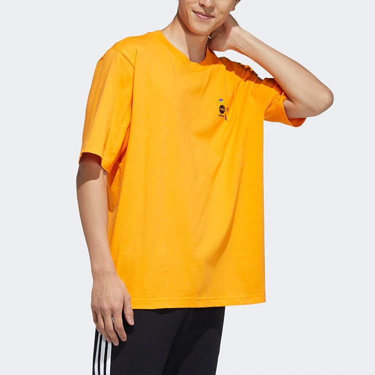 Adidas Neo Graphic T-Shirts 'Yellow' HC9749 sold by KicksCrew product image thumbnail 4