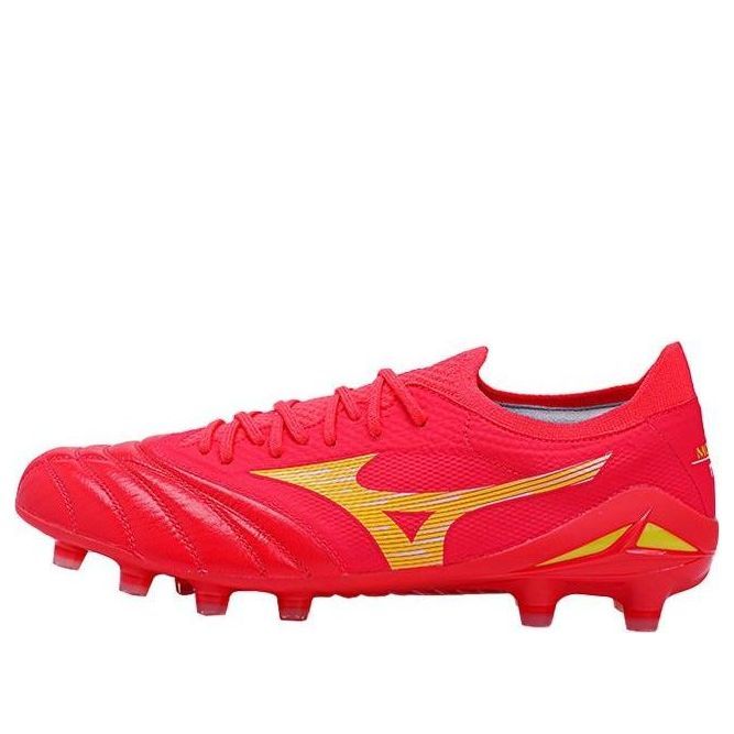 Mizuno Morelia Neo FG Football Boots 'Red Yellow' P1GA234264 sold by KicksCrew