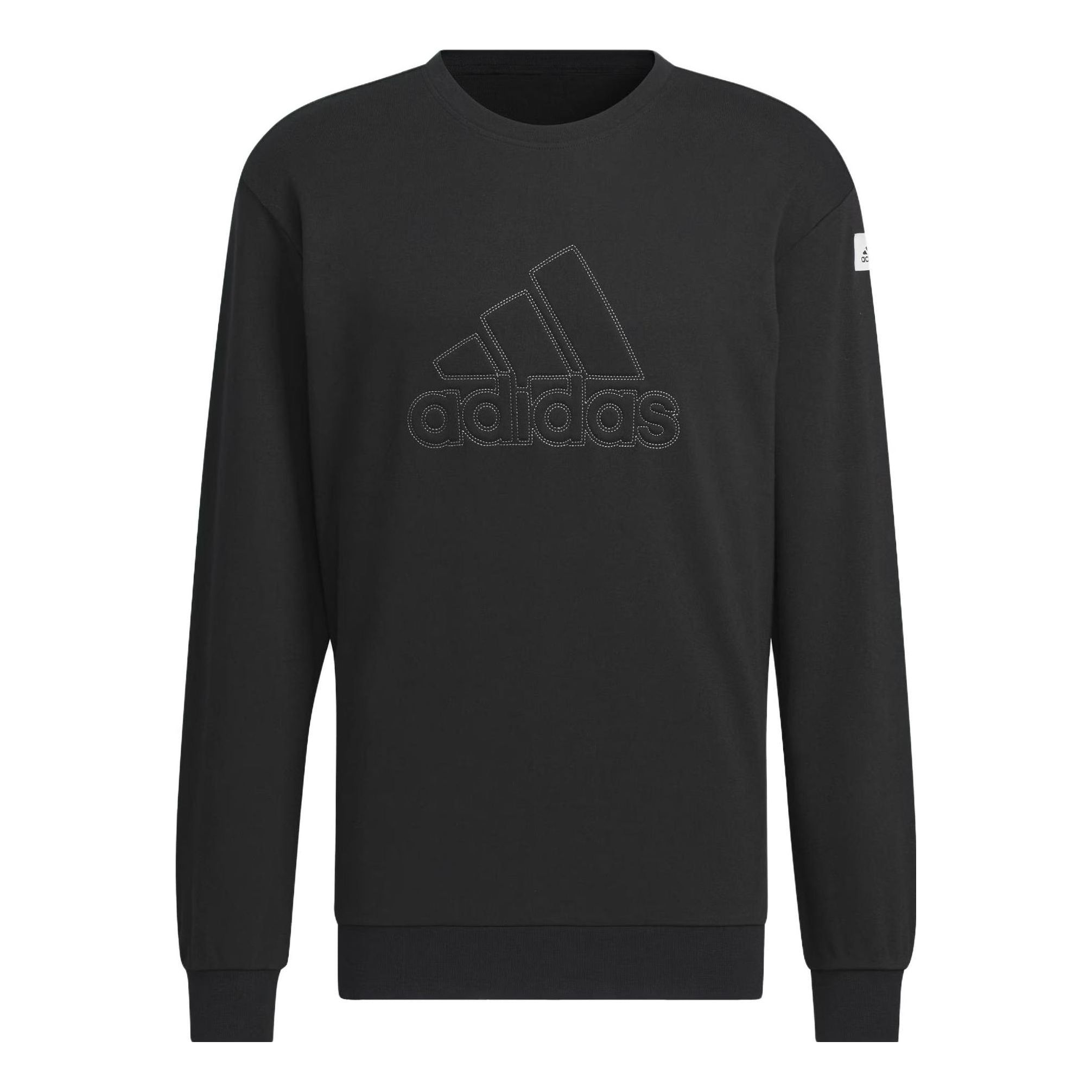 Adidas St Graphic Warm Crew 'Black' IK2794 sold by KicksCrew