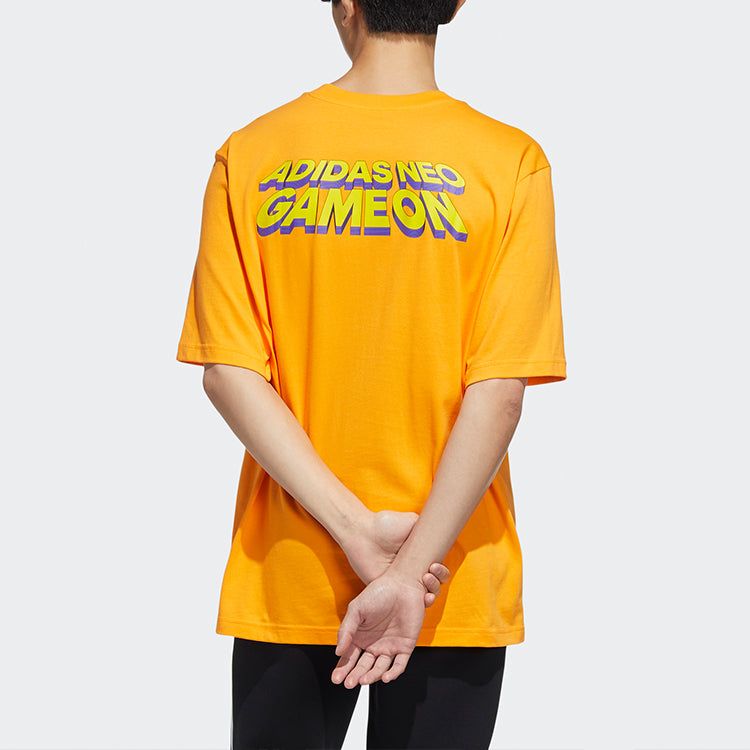 Adidas Neo Graphic T-Shirts 'Yellow' HC9749 sold by KicksCrew product image thumbnail 5