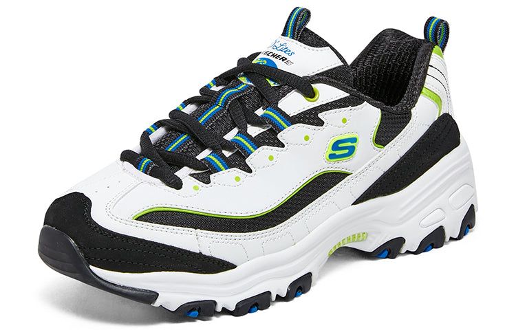 (WMNS) Skechers D'Lites 1.0 'White Black Multicolor' 896262-WBMT sold by KicksCrew product image thumbnail 3
