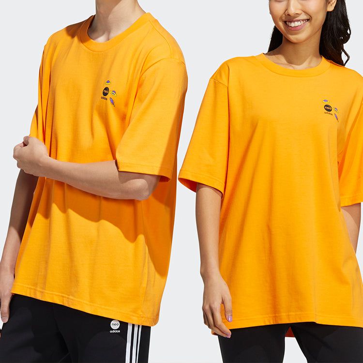 Adidas Neo Graphic T-Shirts 'Yellow' HC9749 sold by KicksCrew product image thumbnail 2