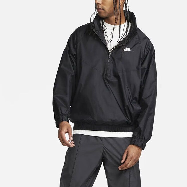 Nike Windrunner Anorak Jacket 'Black' DQ4910-010 sold by KicksCrew product image thumbnail 2