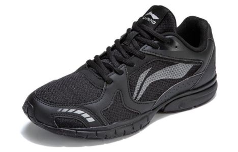 Li-Ning Lightweight Running Shoes 'Black' ARBQ043-4 sold by KicksCrew