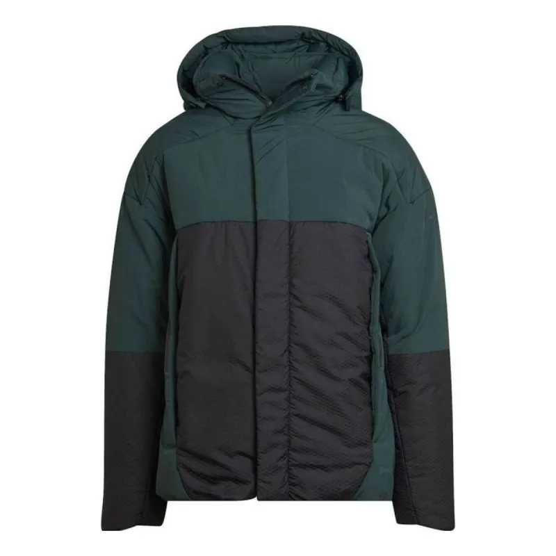 adidas Terrex Myshelter Cold.Rdy Double Down Jacket 'Green Black' HG6031 sold by KicksCrew