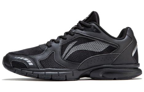 Li-Ning Lightweight Running Shoes 'Black' ARBQ043-4 sold by KicksCrew