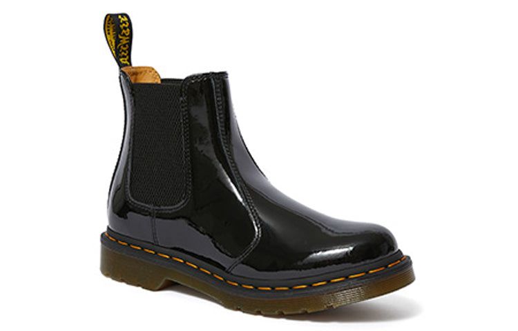 Dr. Martens 2976 Patent Leather Chelsea Boots 'Black' 25278001 sold by KicksCrew product image thumbnail 3