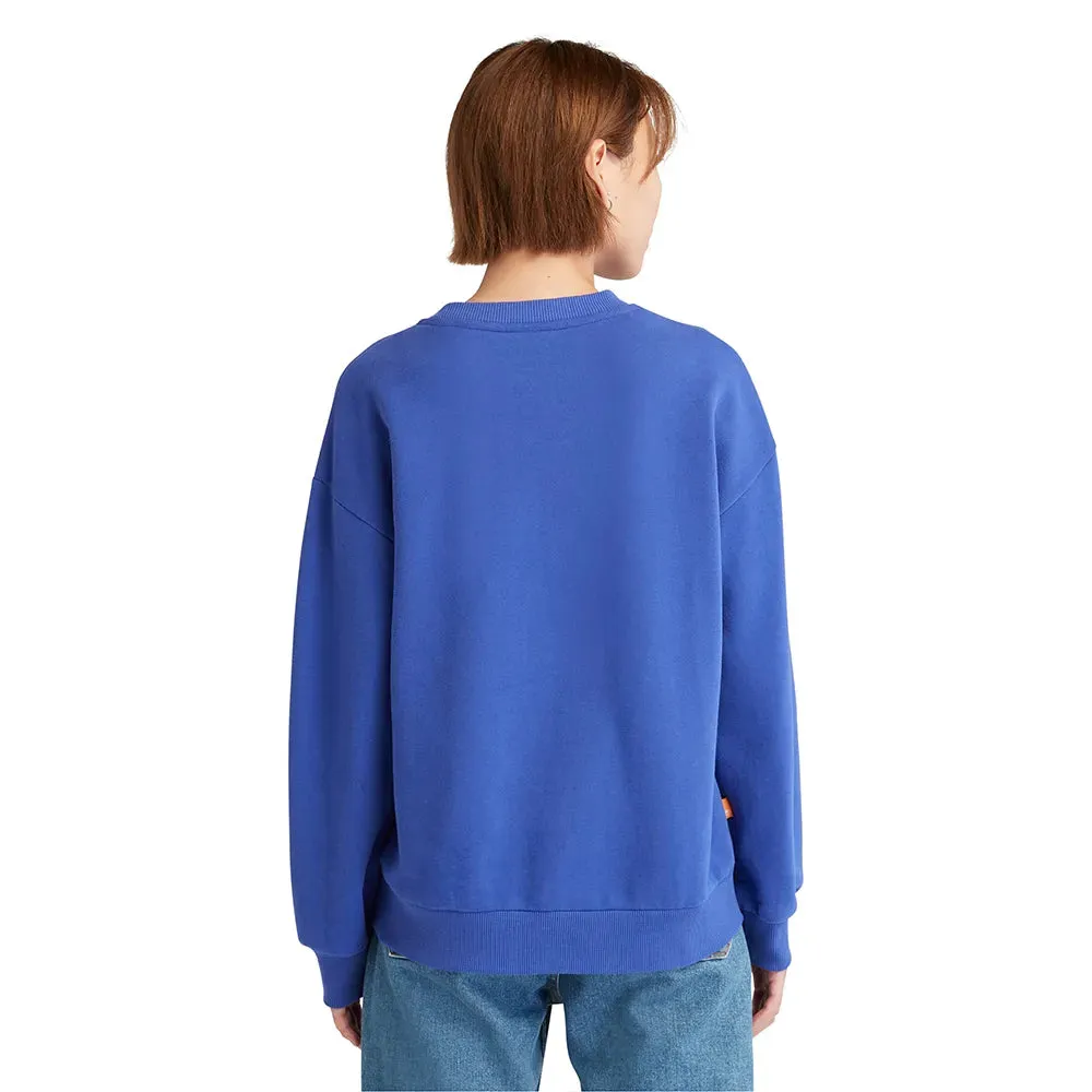 (WMNS) Timberland Crewneck Sweatshirt 'Blue' A6HV5-G58 sold by KicksCrew product image thumbnail 3