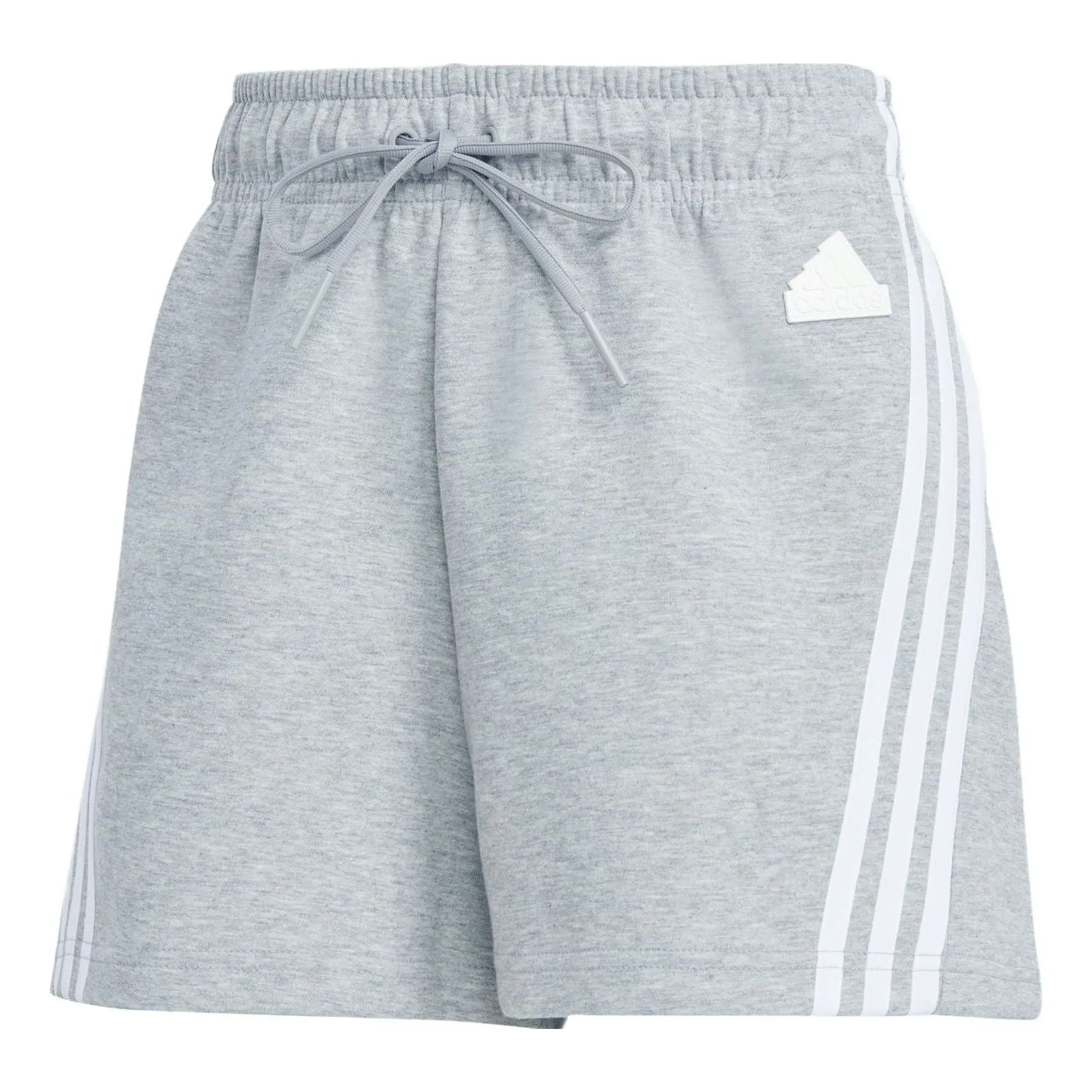 (WMNS) adidas Future Icons 3-Stripes Shorts Asia Sizing 'Grey' IC0521 sold by KicksCrew